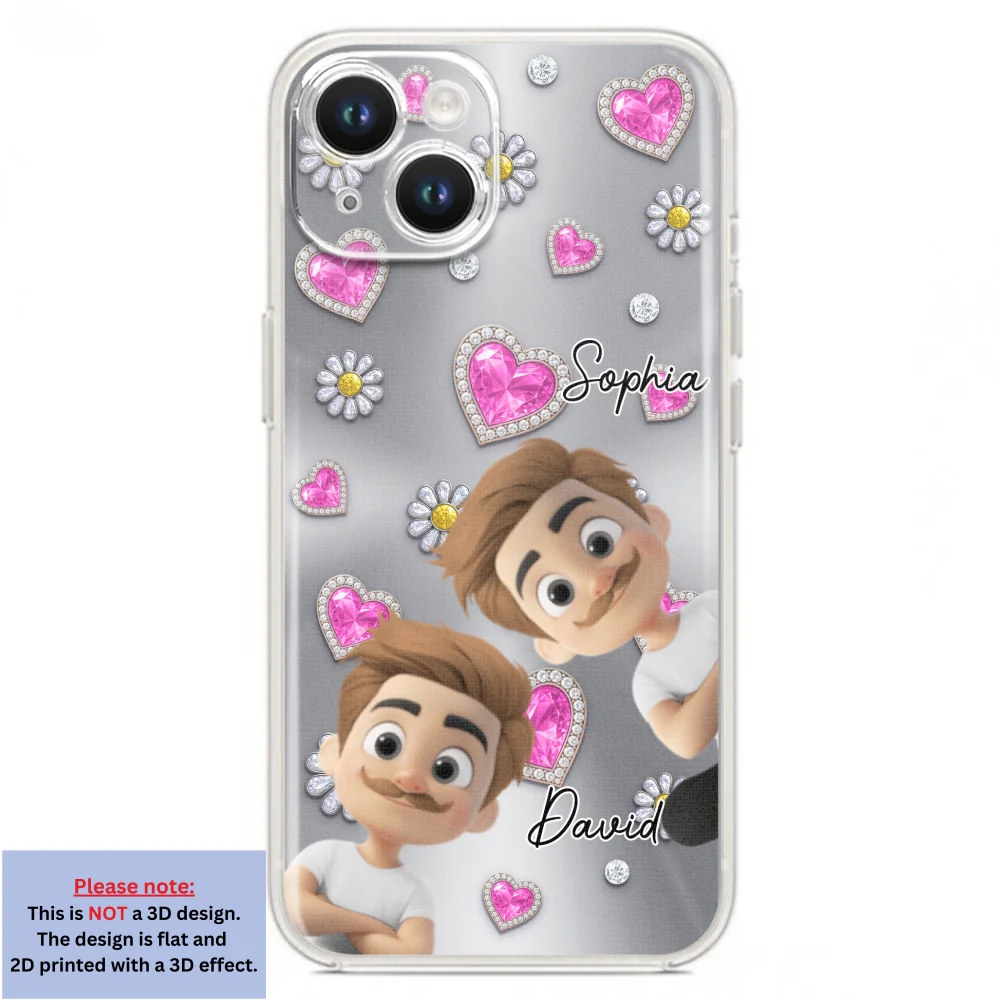 My Lovely Grandkids - Personalized Custom 3D Effect Phone Case - Image 16
