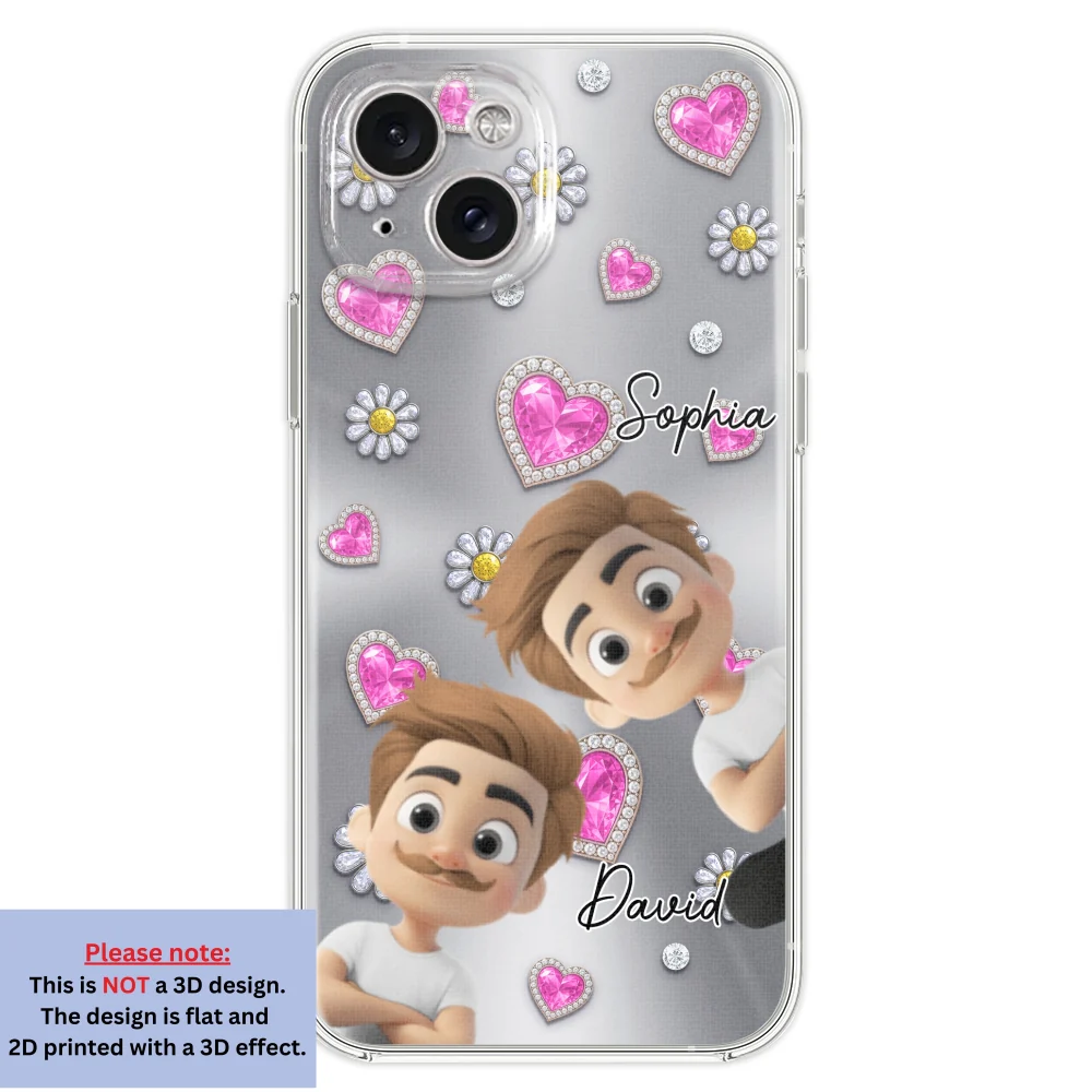 My Lovely Grandkids - Personalized Custom 3D Effect Phone Case - Image 20