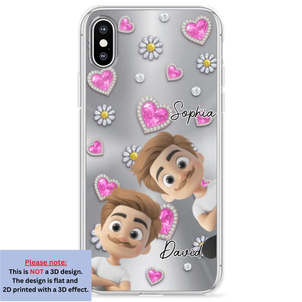 My Lovely Grandkids - Personalized Custom 3D Effect Phone Case - Image 24