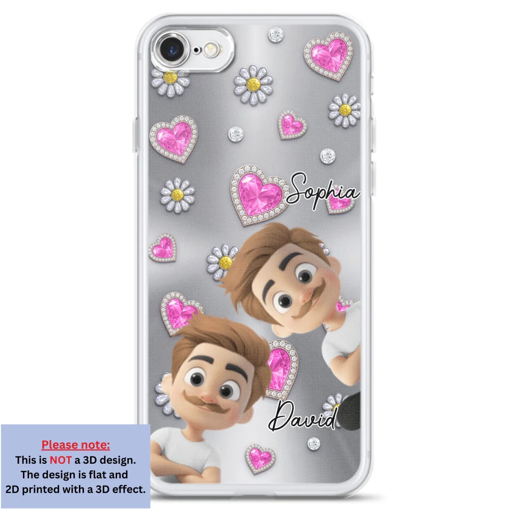 My Lovely Grandkids - Personalized Custom 3D Effect Phone Case - Image 5