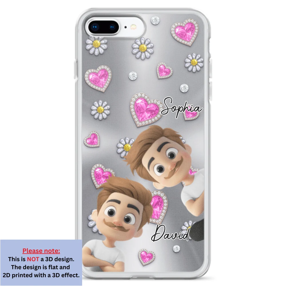 My Lovely Grandkids - Personalized Custom 3D Effect Phone Case - Image 6