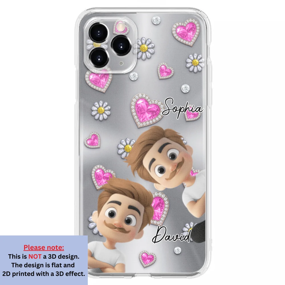 My Lovely Grandkids - Personalized Custom 3D Effect Phone Case - Image 9