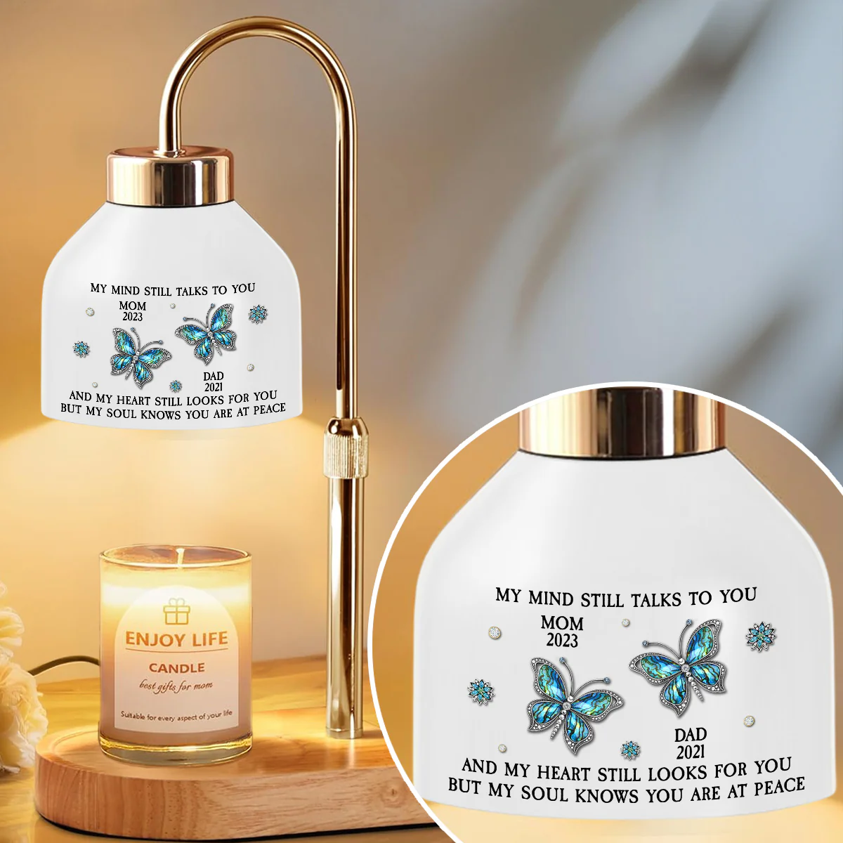 My Memory - Personalized Custom Candle Warmer Lamp