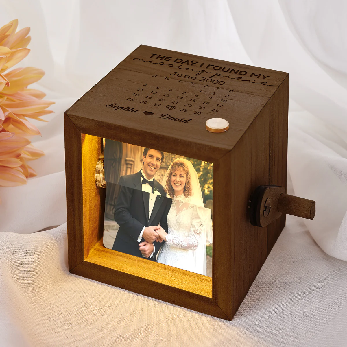 My Missing Piece 2 - Personalized Custom Photo Flipbook Animation Box - Image 2
