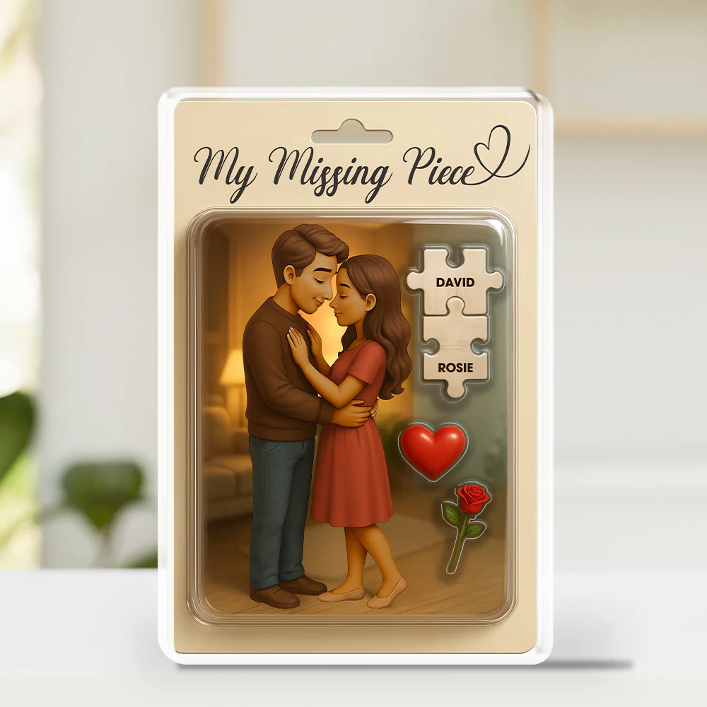 My Missing Piece - Personalized Custom Acrylic Plaque - Image 3