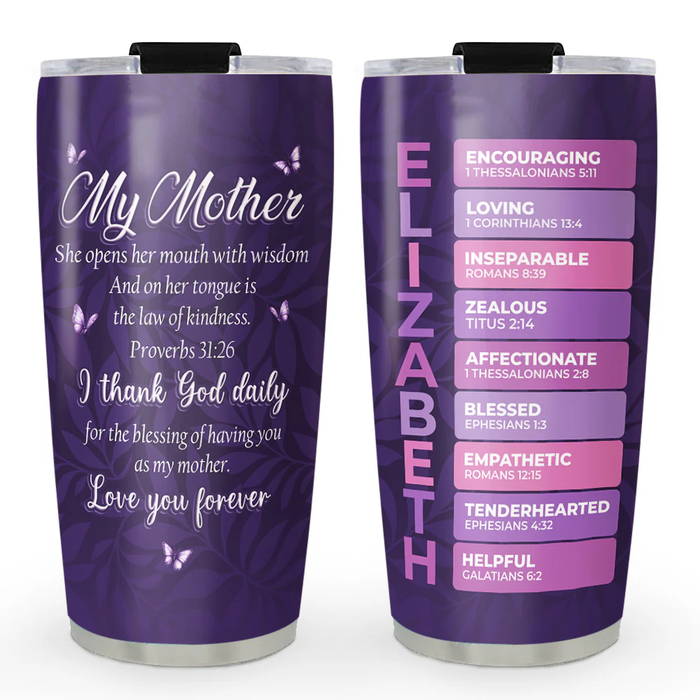 My Mom - Personalized Custom Tumbler