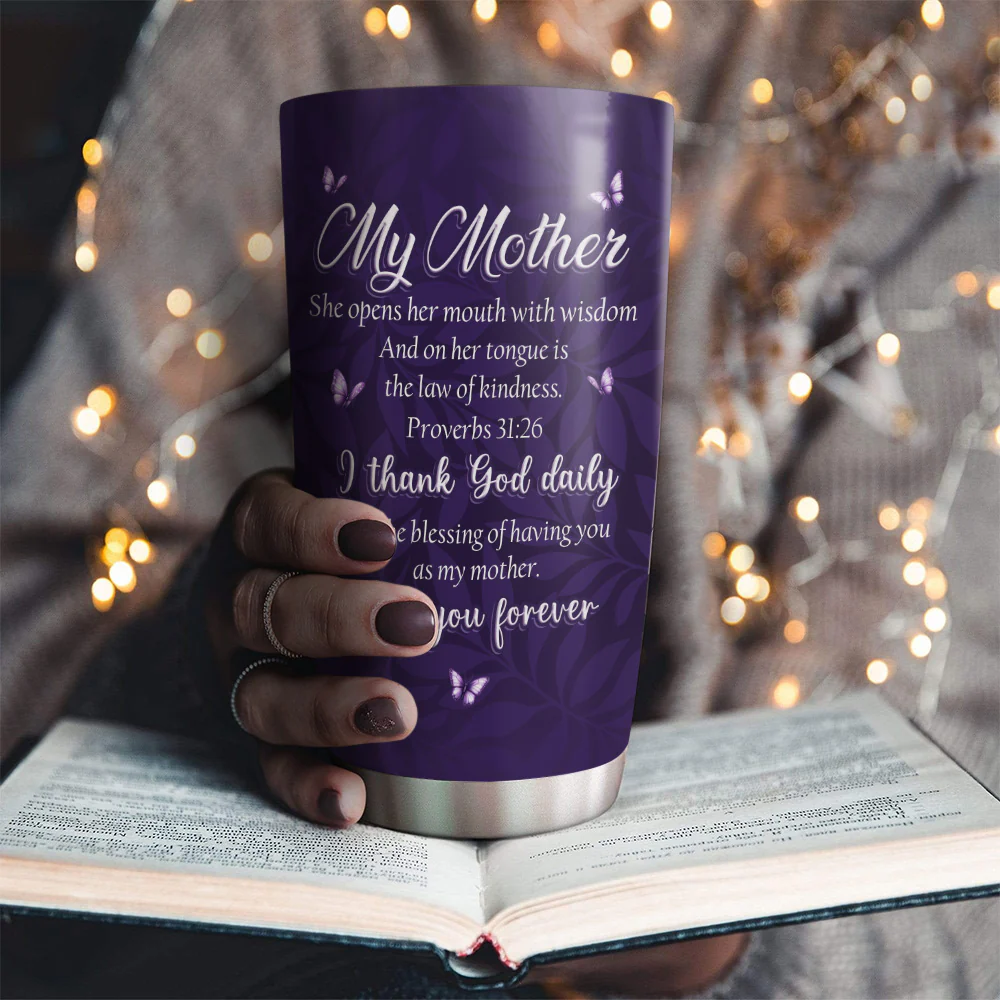 My Mom - Personalized Custom Tumbler - Image 4
