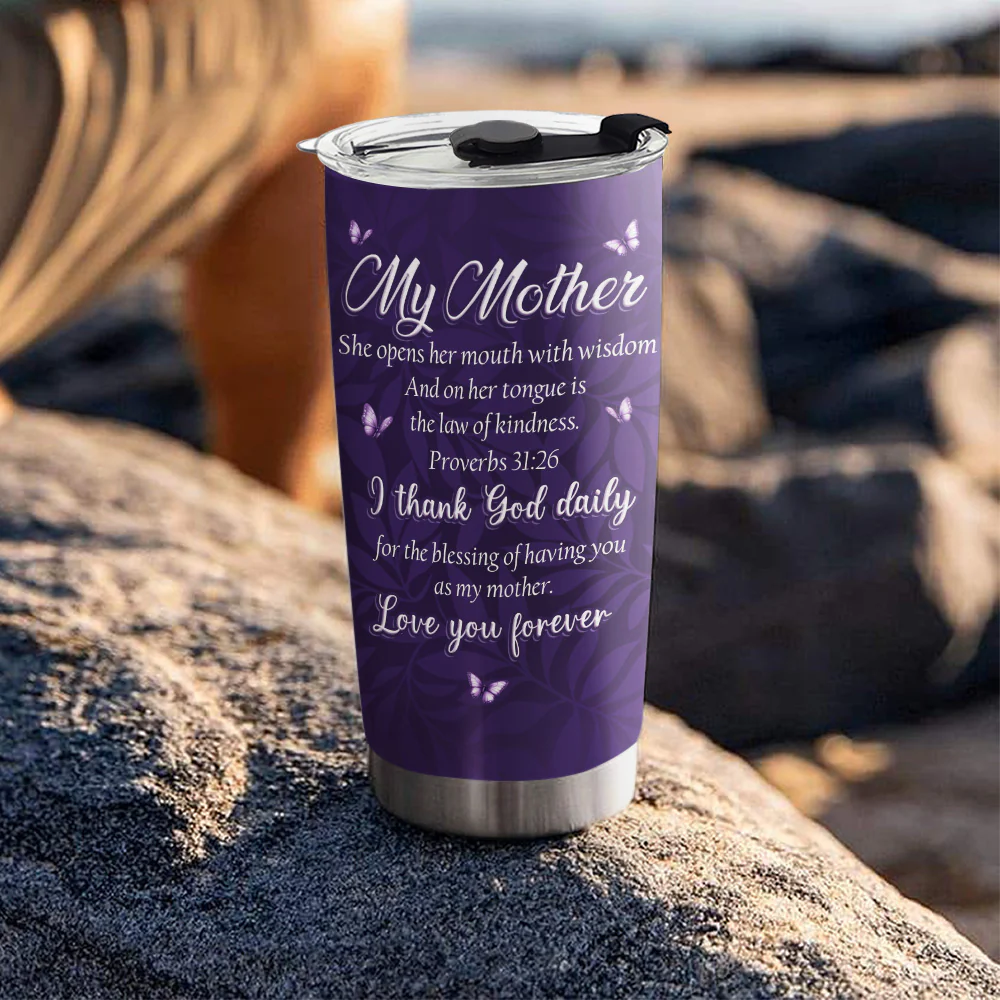 My Mom - Personalized Custom Tumbler - Image 6