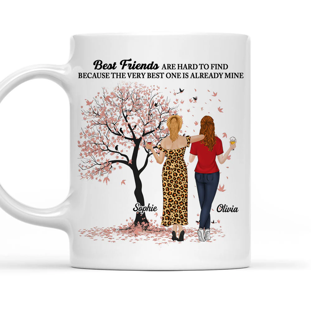 My One And Only Bestie - Personalized Custom Coffee Mug