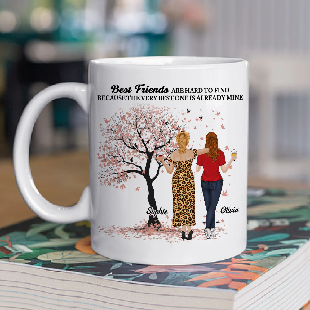 My One And Only Bestie - Personalized Custom Coffee Mug - Image 3