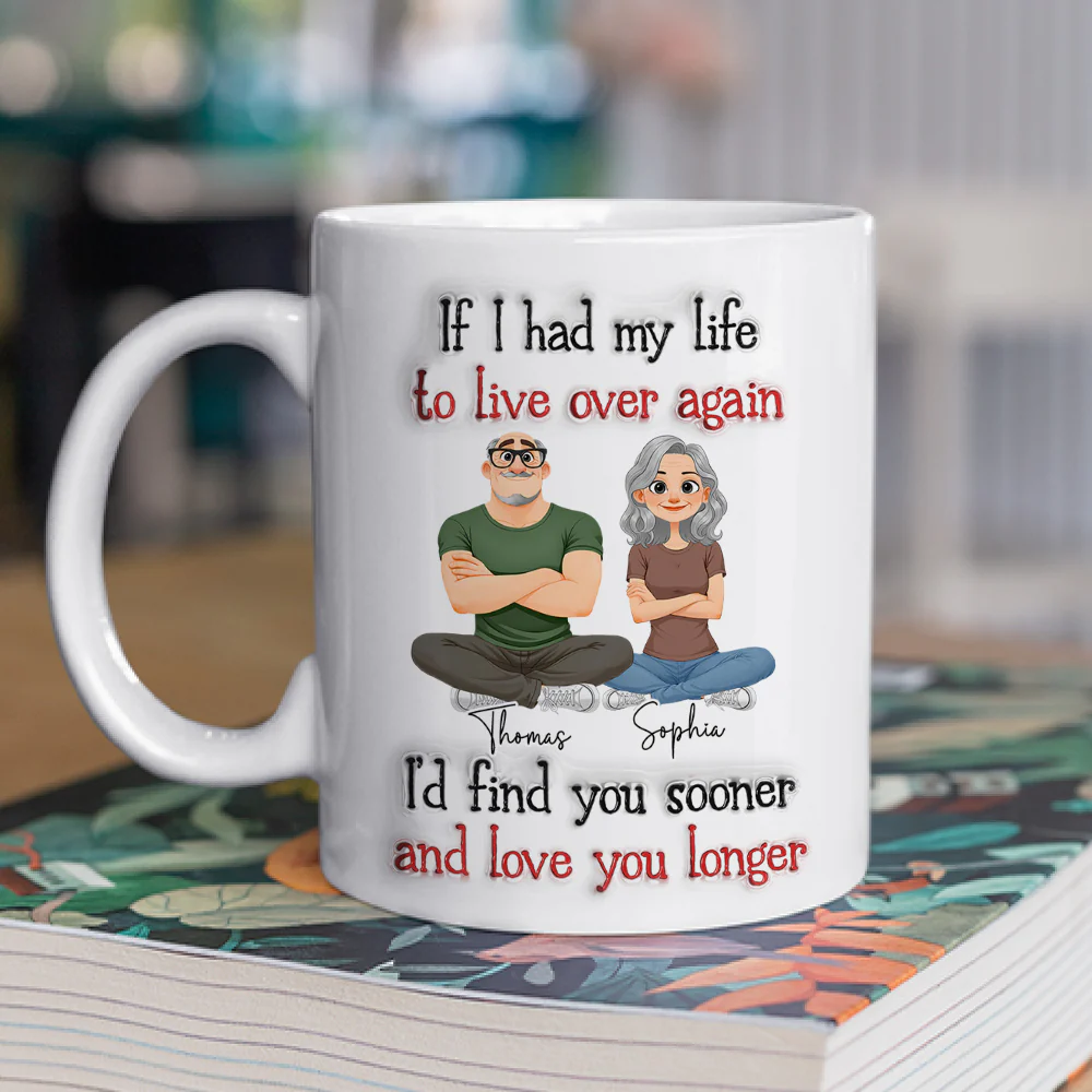 My One Love - Personalized Custom 3D Inflated Effect Mug - Image 2