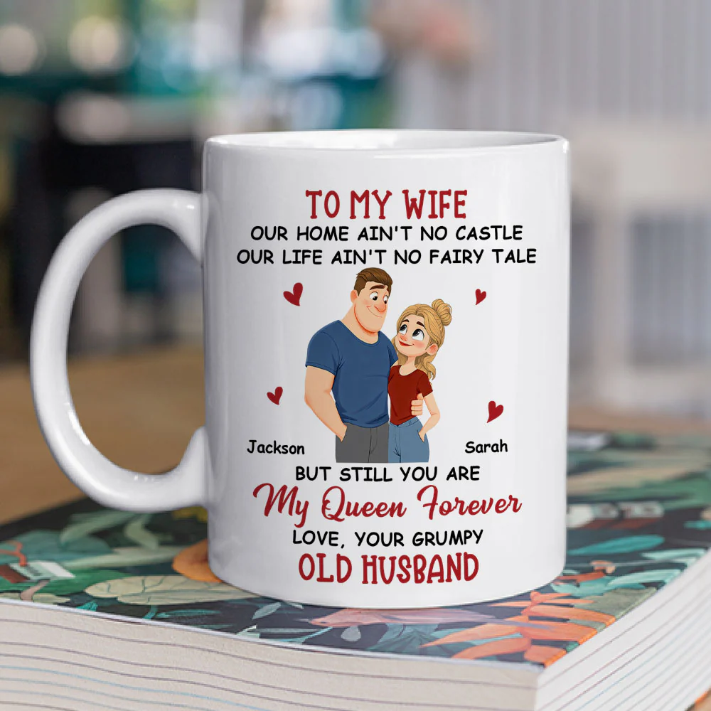 My Only Queen - Personalized Custom Coffee Mug - Image 2