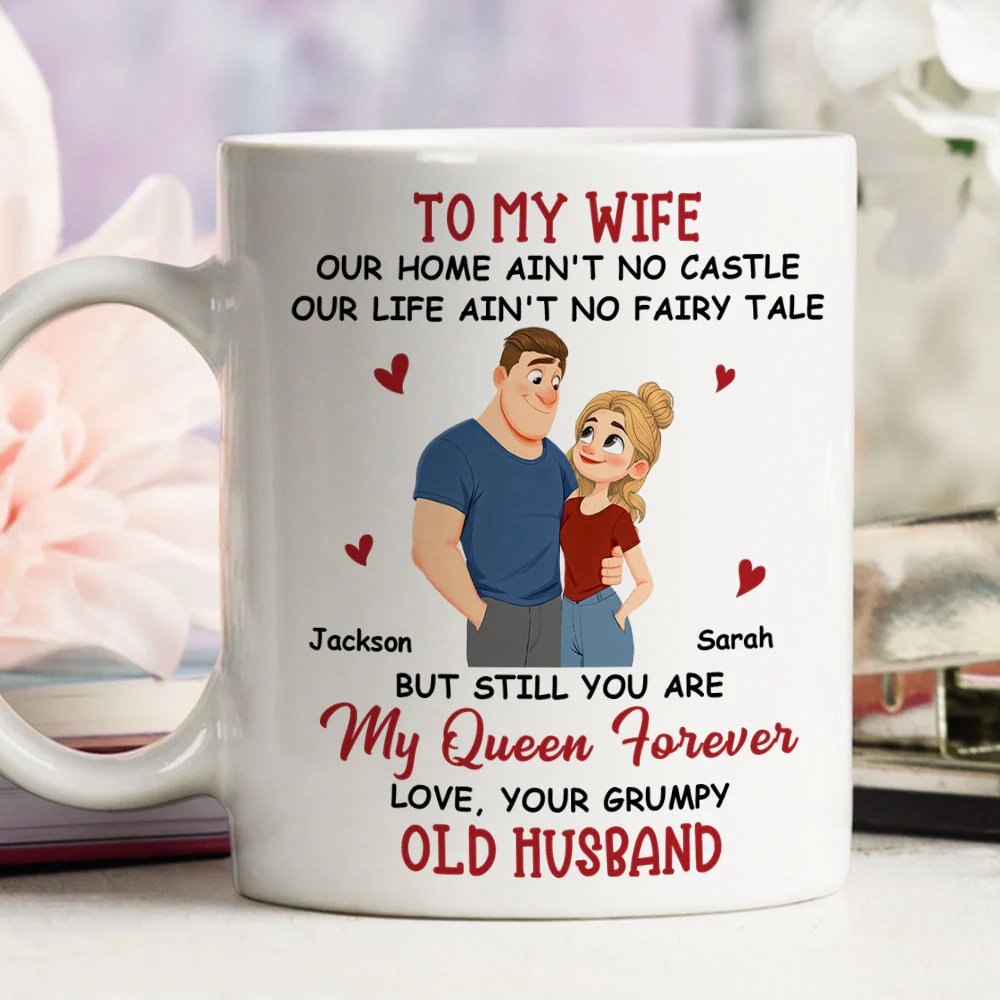 My Only Queen - Personalized Custom Coffee Mug - Image 4