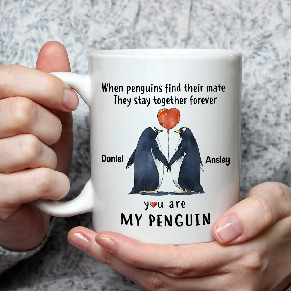 My Penguin - Personalized Custom Coffee Mug - Image 2