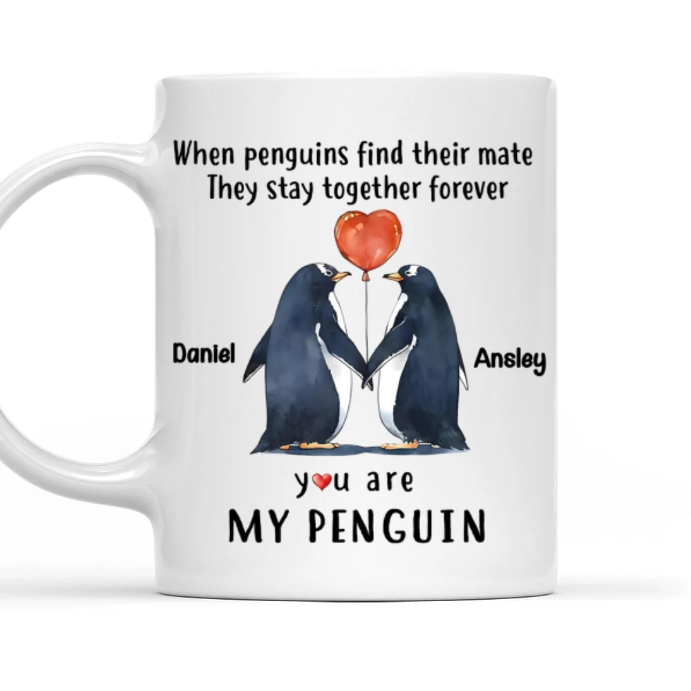 My Penguin - Personalized Custom Coffee Mug - Image 7