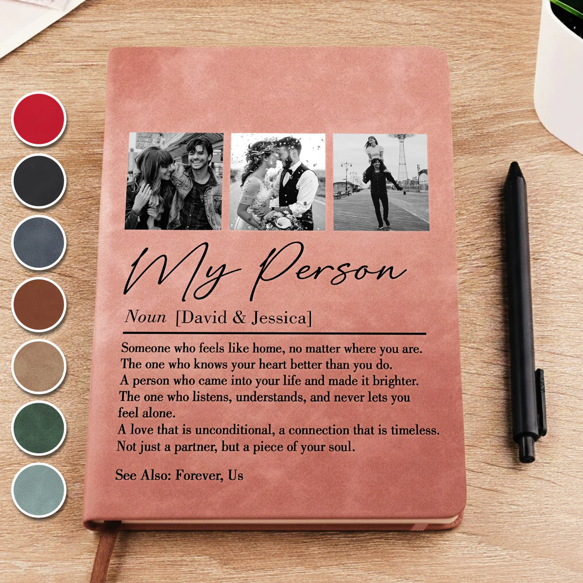 My Person - Personalized Custom Leather Journal