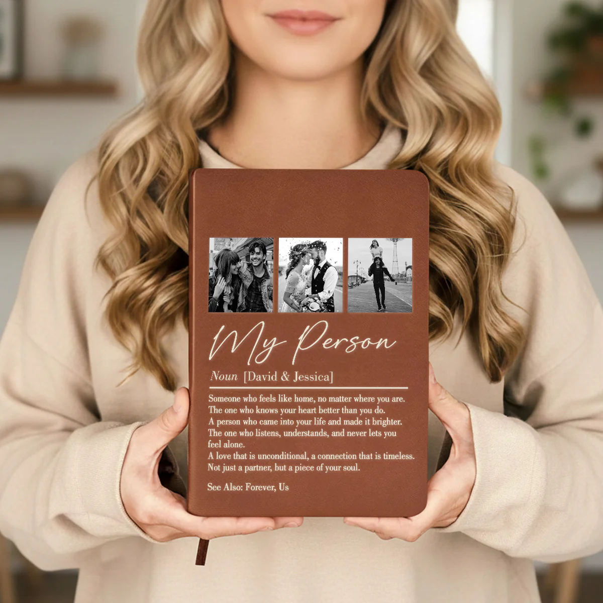 My Person - Personalized Custom Leather Journal - Image 7