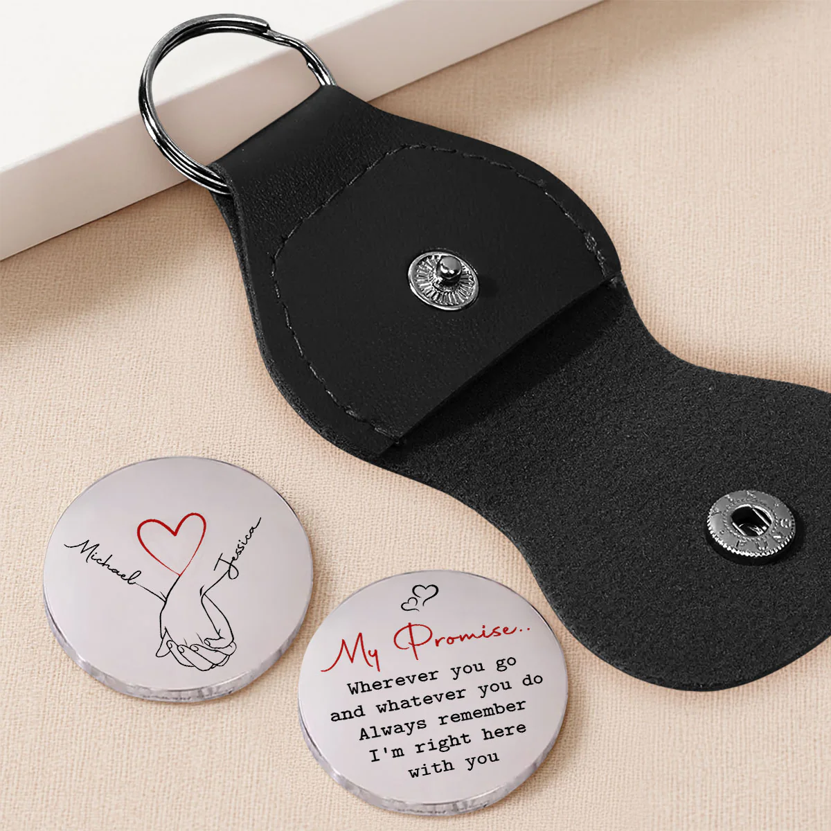 My Promise - Personalized Custom Pocket Hug - Image 2