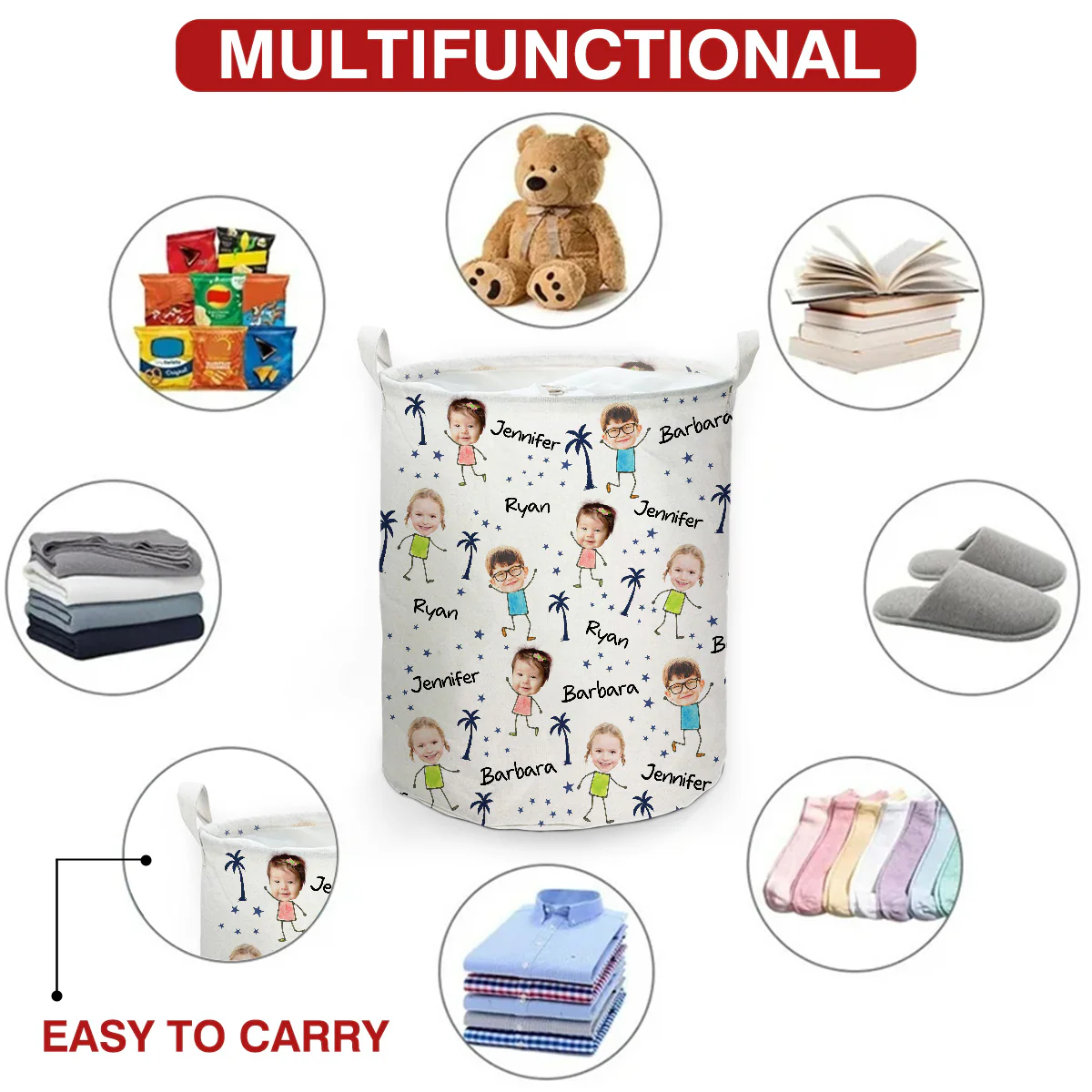 My Property - Personalized Custom Laundry Basket - Image 6