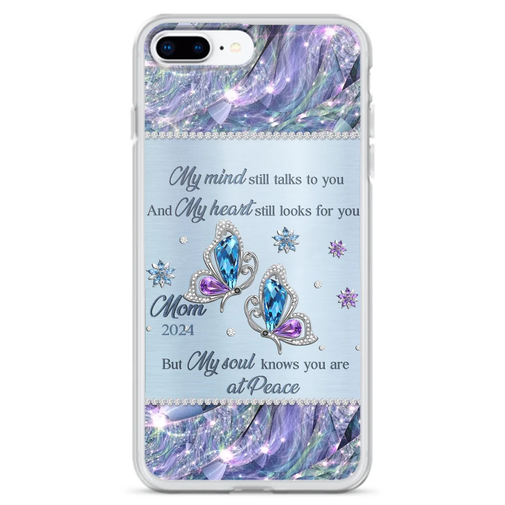 My Soul Knows You Are At Peace - Personalized Custom Phone Case - Image 6