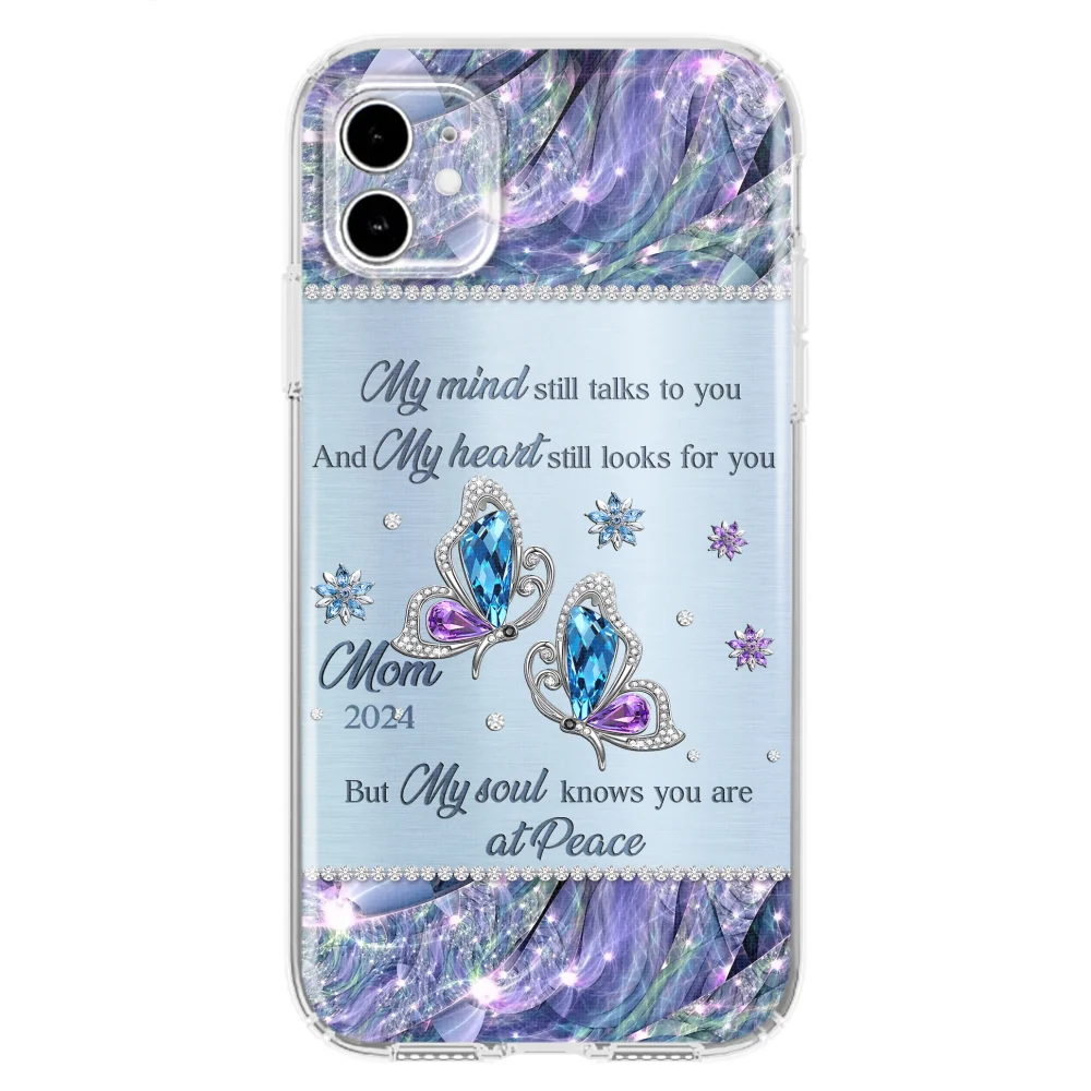 My Soul Knows You Are At Peace - Personalized Custom Phone Case - Image 7