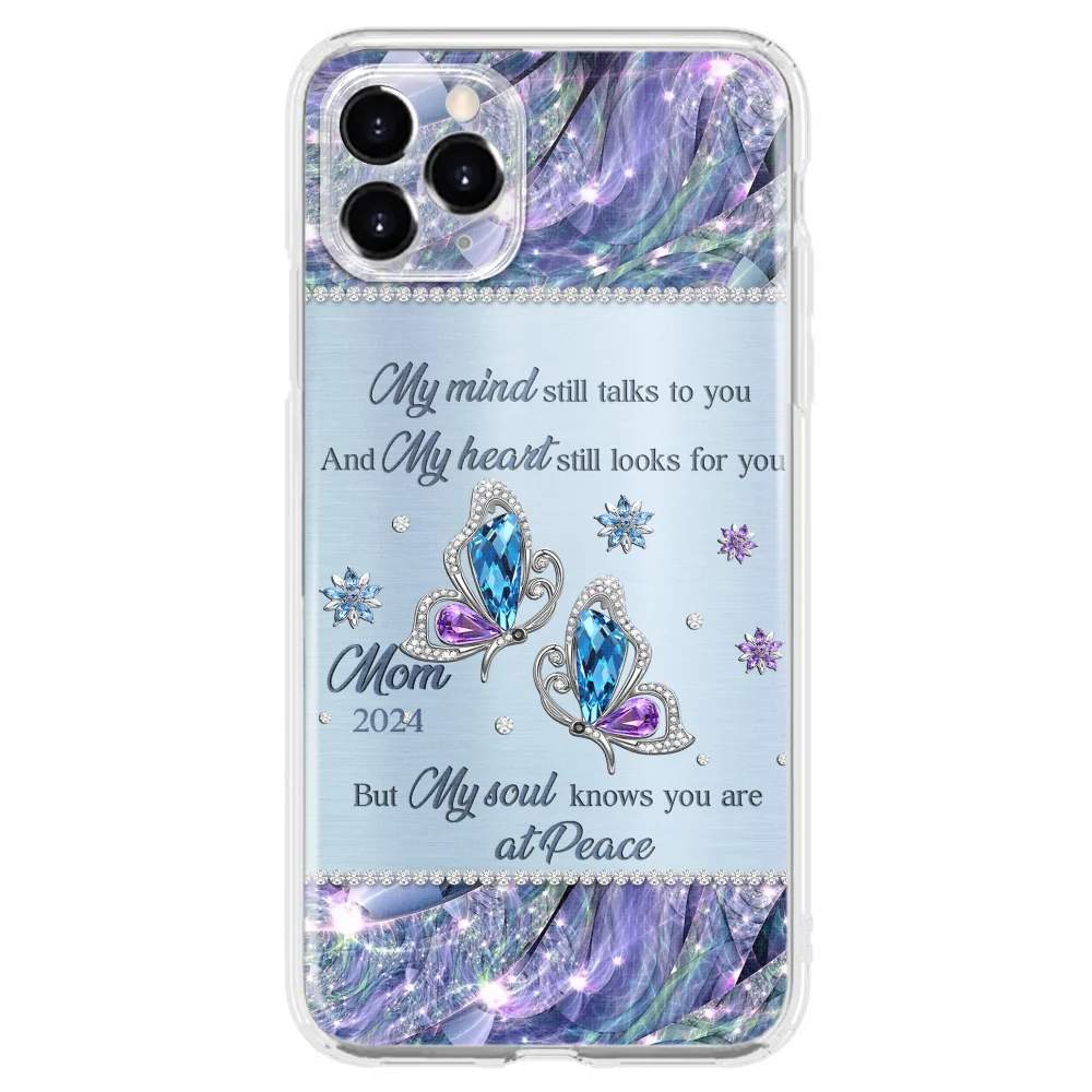 My Soul Knows You Are At Peace - Personalized Custom Phone Case - Image 9