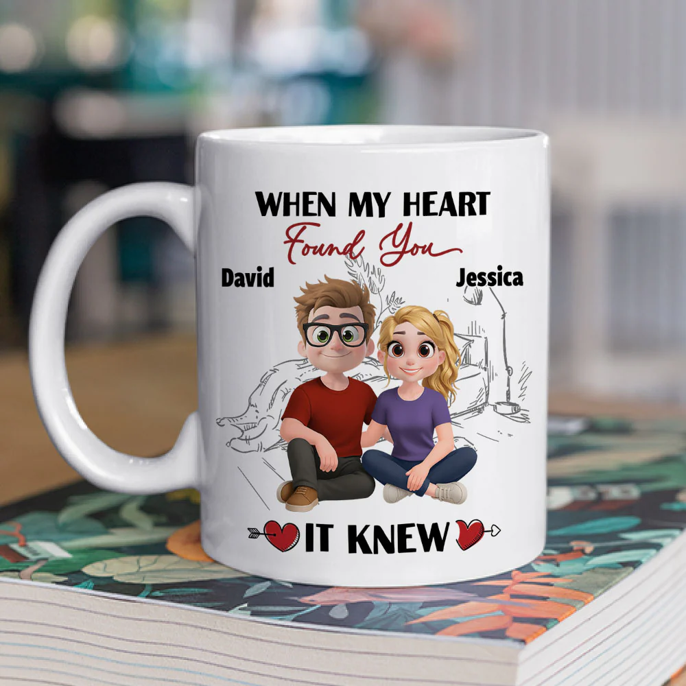 My Soul Recognized Your Light - Personalized Custom Coffee Mug - Image 2