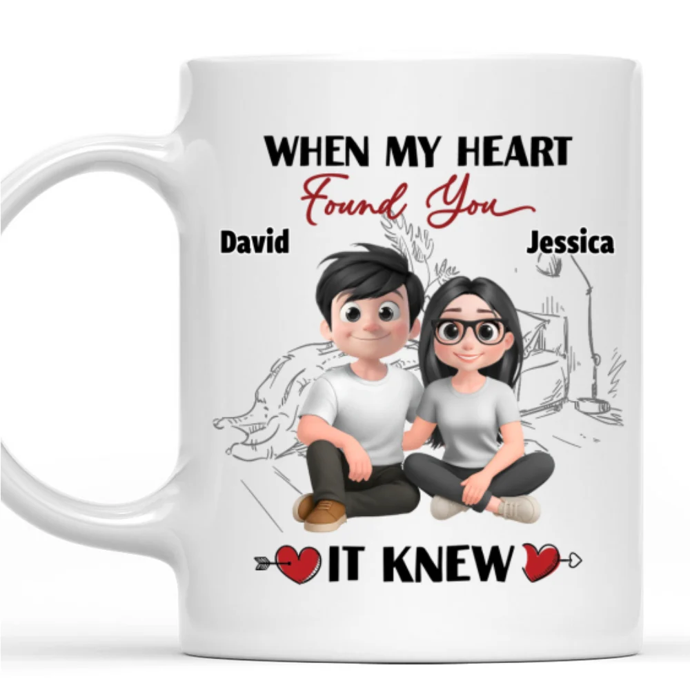 My Soul Recognized Your Light - Personalized Custom Coffee Mug - Image 6