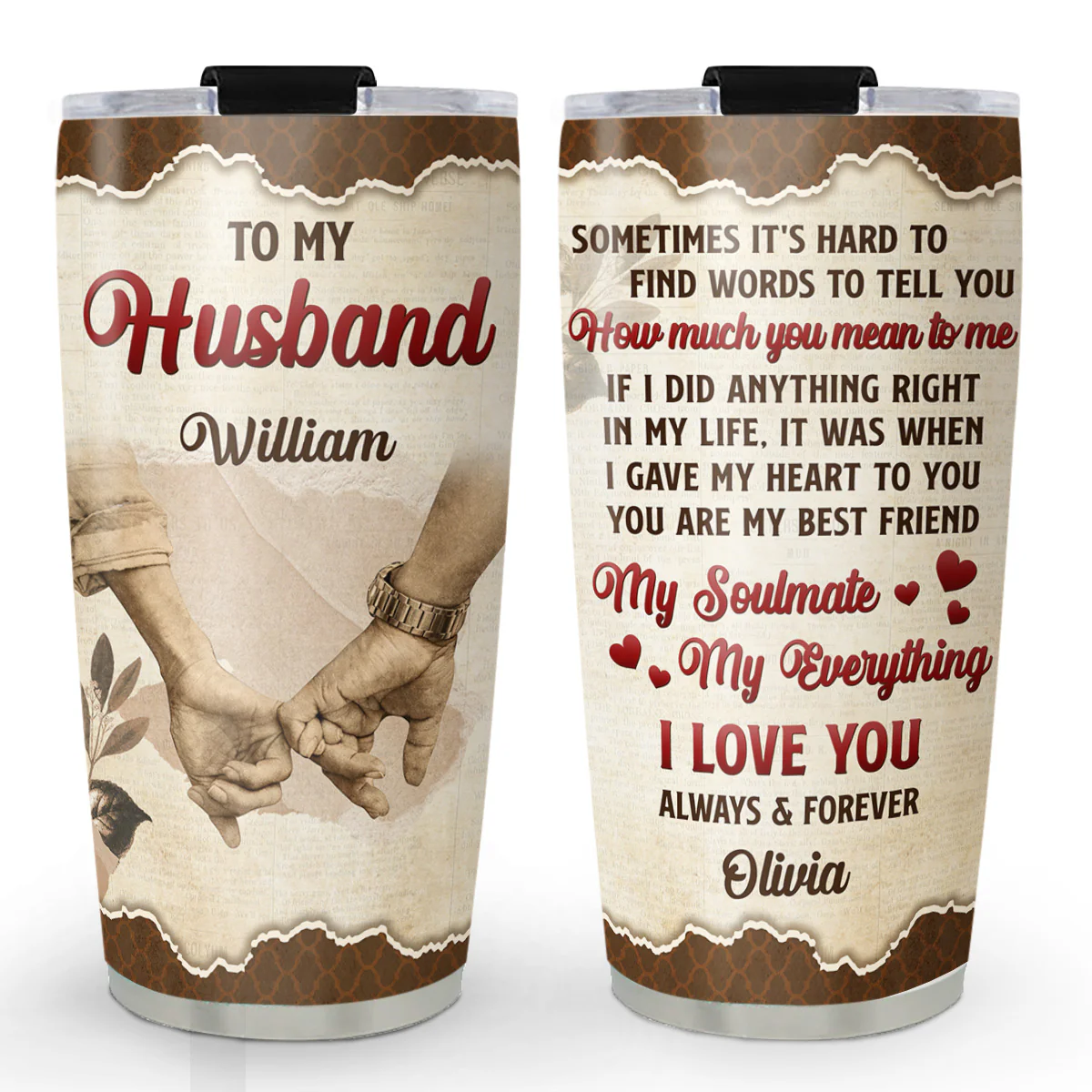 My Soulmate - Personalized Custom Tumbler