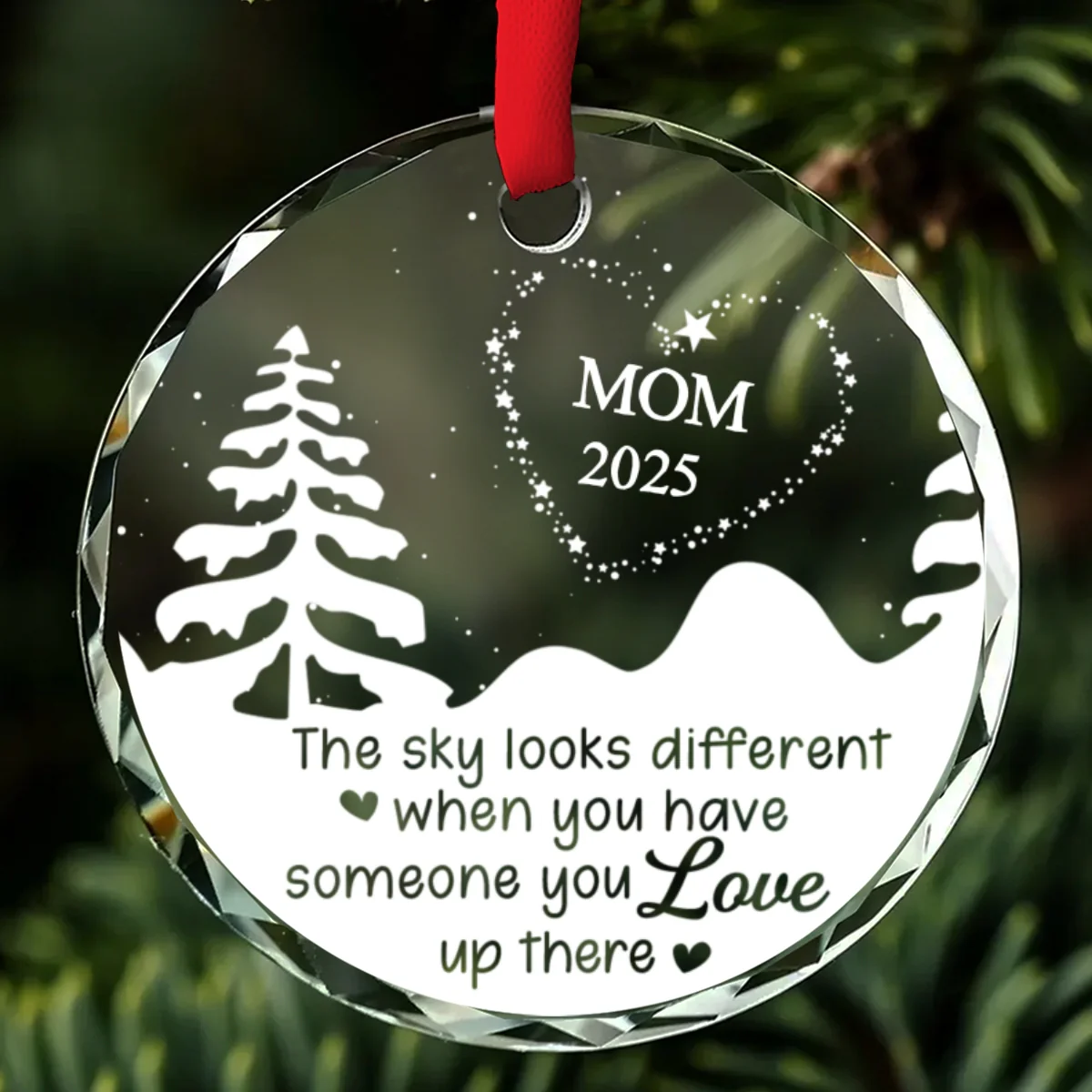 My Star - Personalized Custom Glass Ornament - Image 6