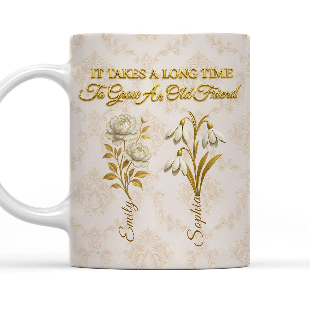My Vintage Friend - Personalized Custom Coffee Mug