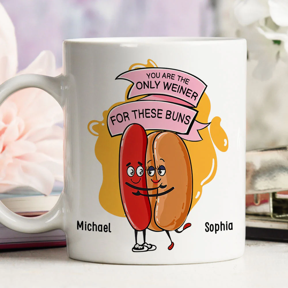 My Weiner - Personalized Custom Coffee Mug - Image 3