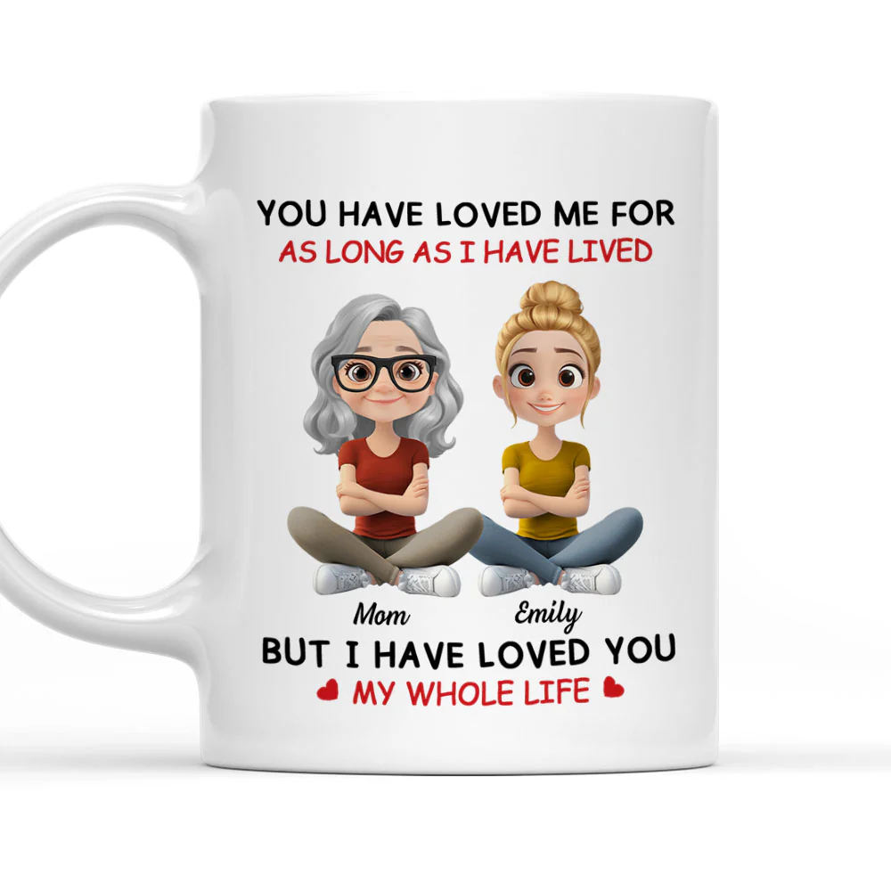 My Whole Life - Personalized Custom Coffee Mug