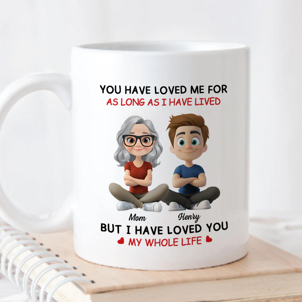 My Whole Life - Personalized Custom Coffee Mug - Image 2