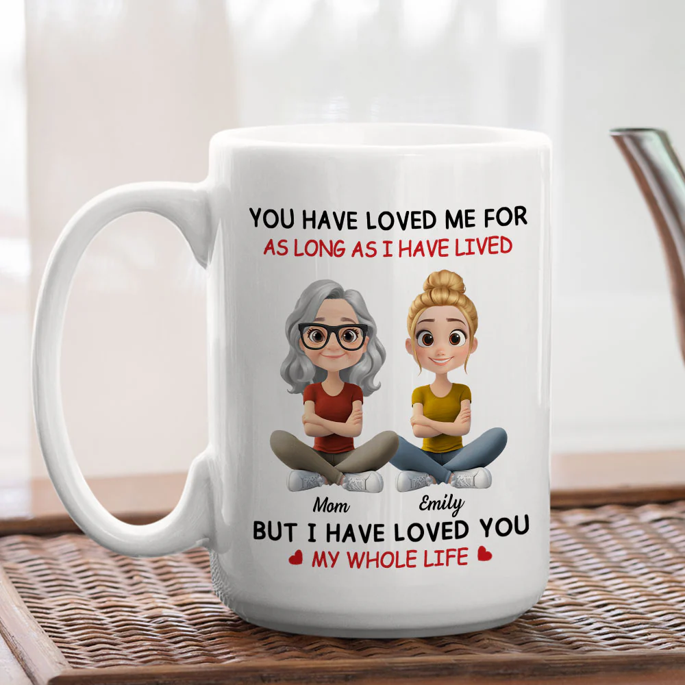My Whole Life - Personalized Custom Coffee Mug - Image 4