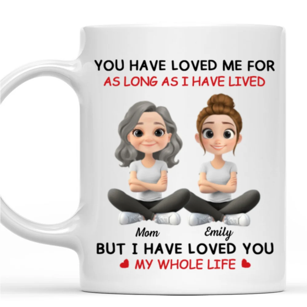 My Whole Life - Personalized Custom Coffee Mug - Image 7