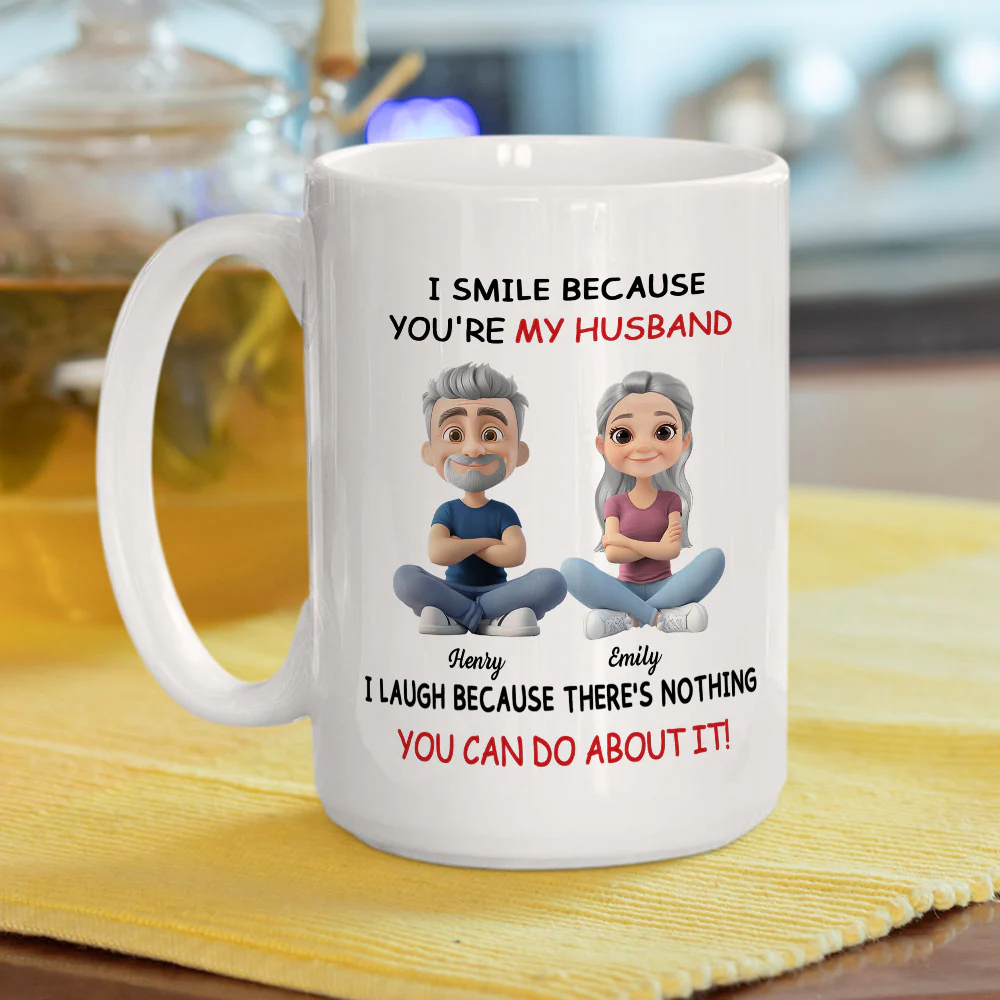 My Wife - Personalized Custom Coffee Mug - Image 6