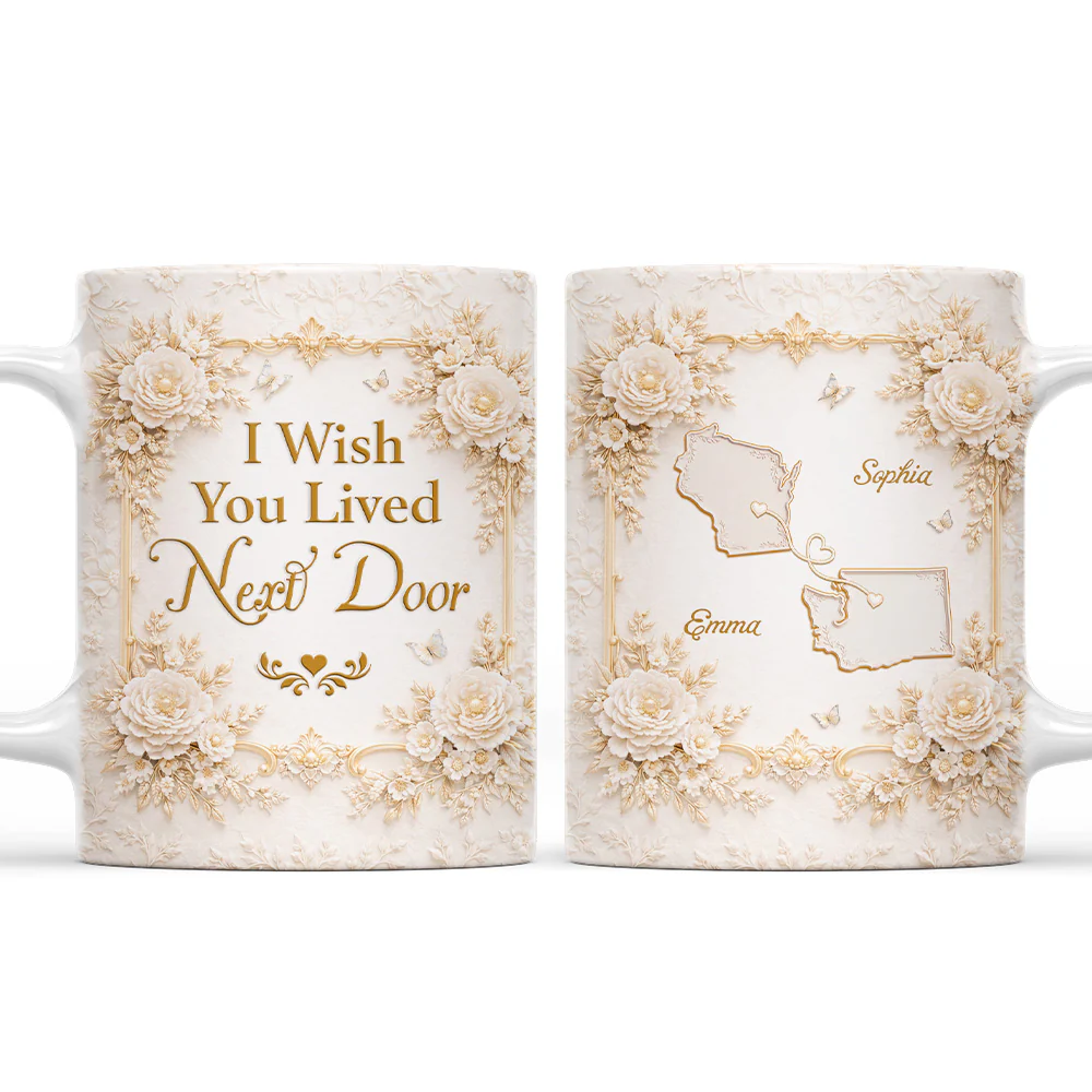 My Wishes - Personalized Custom 3D Effect Mug