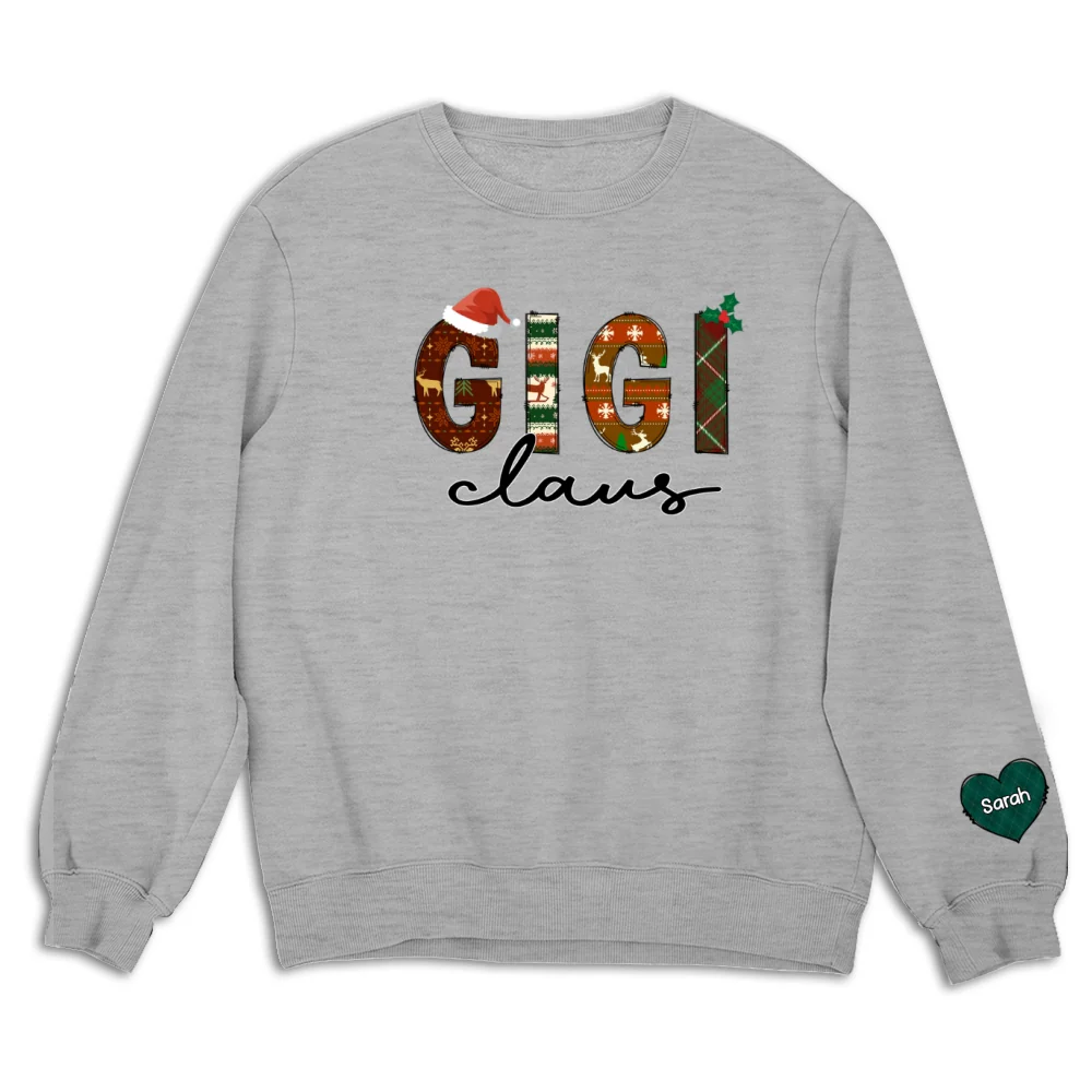 Nana Claus - Personalized Custom Sweatshirt - Image 7