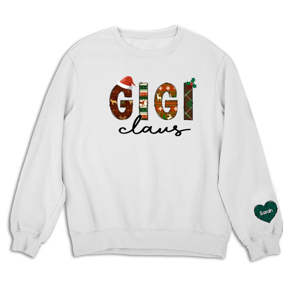 Nana Claus - Personalized Custom Sweatshirt - Image 8