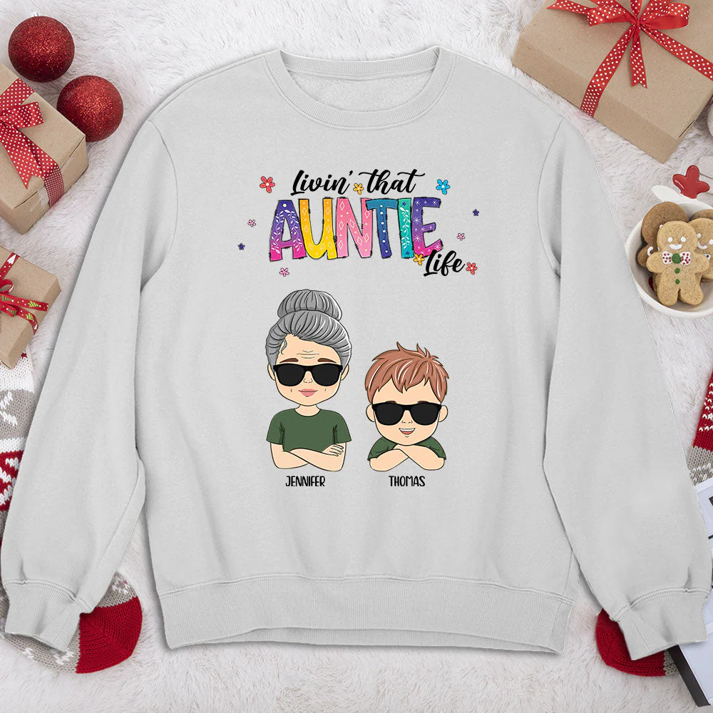Nana Life - Personalized Custom Sweatshirt - Image 2