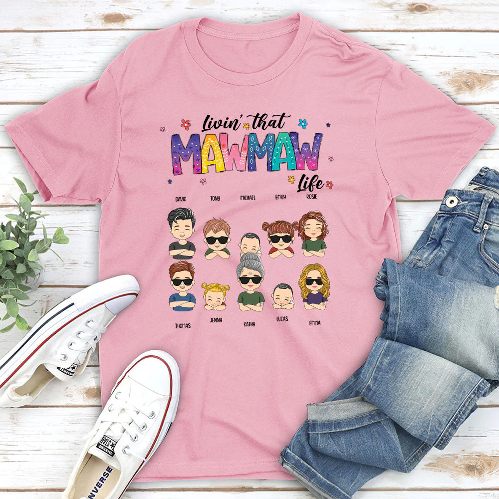 Nana Life - Personalized Custom Unisex T-shirt - Image 4
