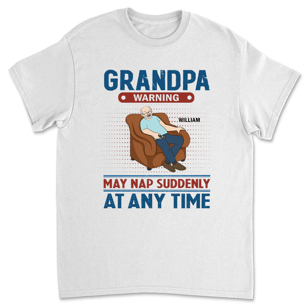 Nap At Anytime - Personalized Custom Shirt