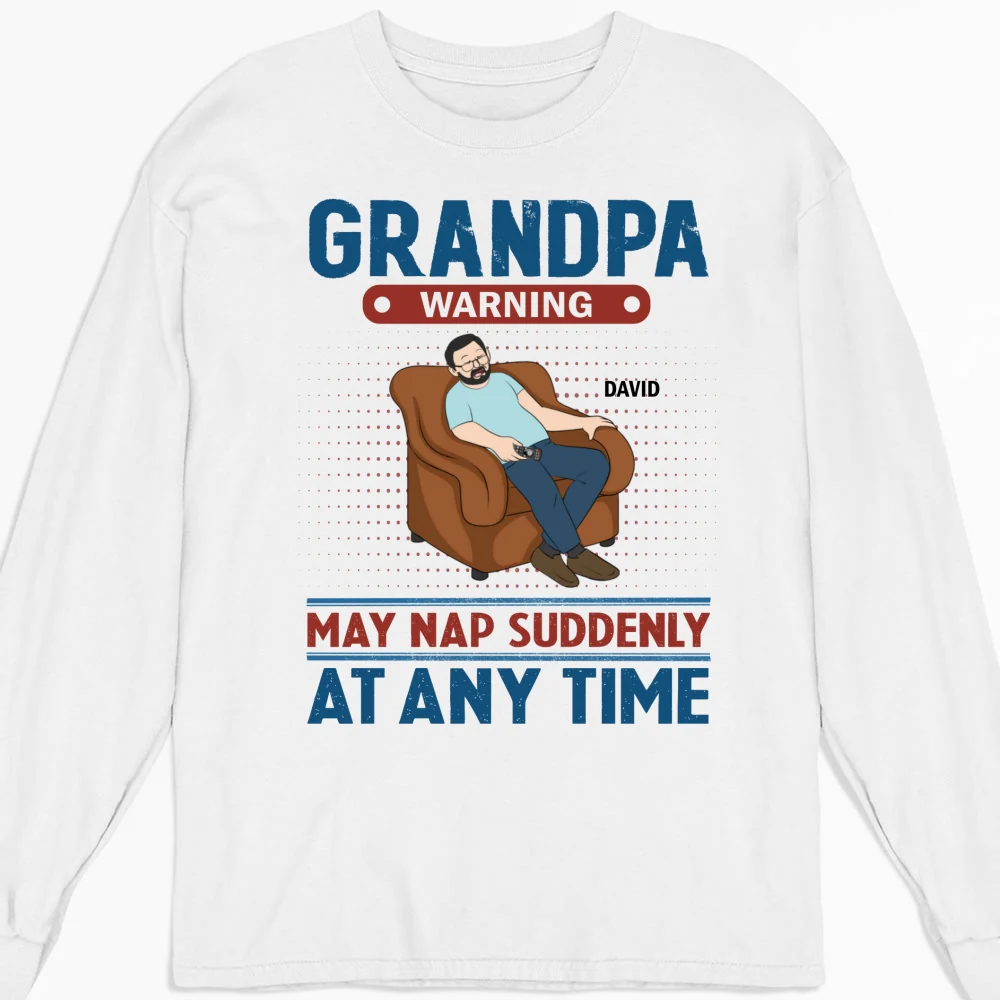 Nap At Anytime - Personalized Custom Shirt - Image 10