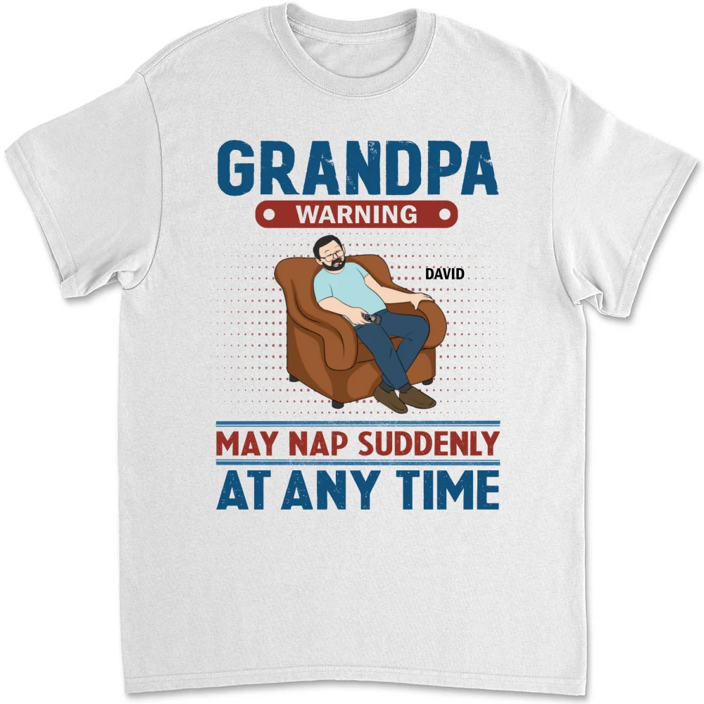 Nap At Anytime - Personalized Custom Shirt - Image 6