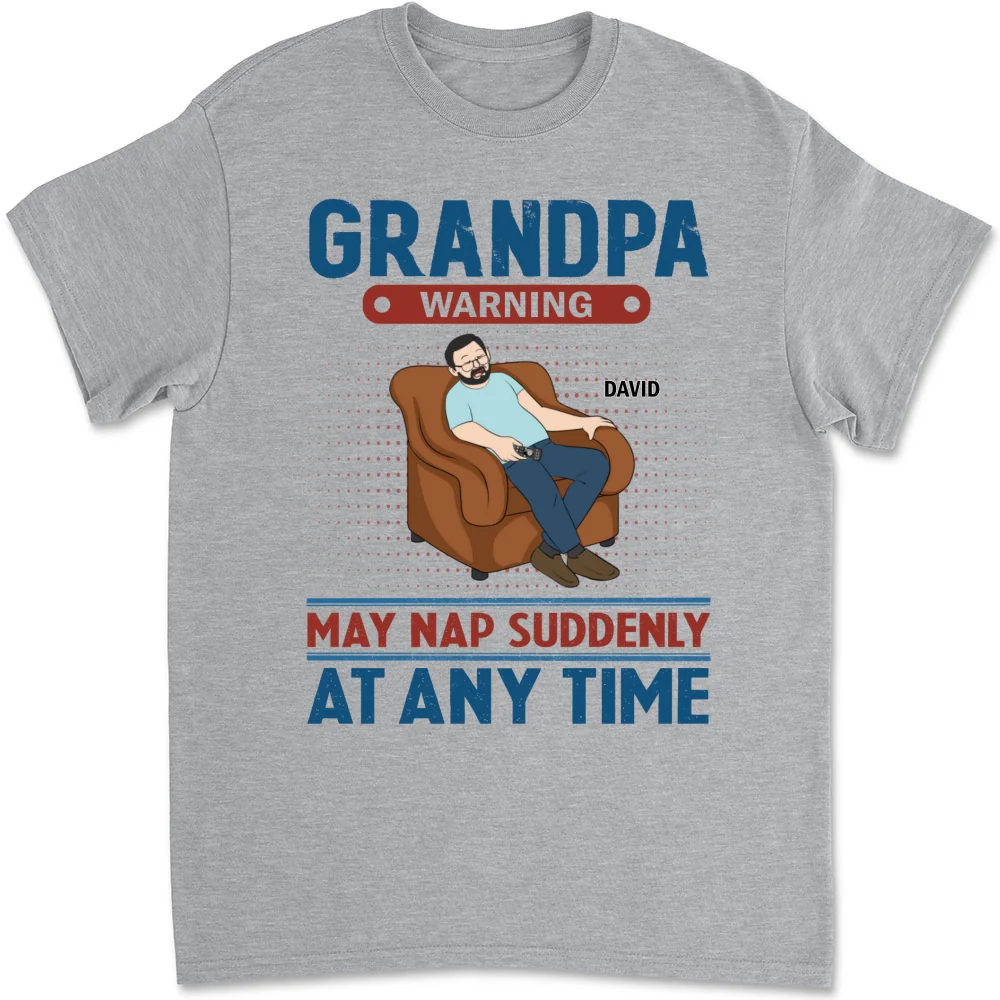 Nap At Anytime - Personalized Custom Shirt - Image 7