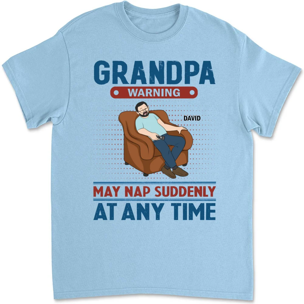 Nap At Anytime - Personalized Custom Shirt - Image 8