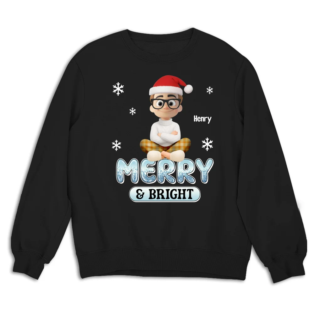 Naughty And Nice Christmas - Personalized Custom Shirt - Image 14