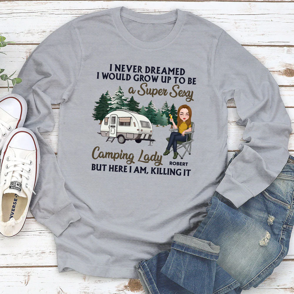 Never Dreamed 2 - Personalized Custom Long Sleeve T-shirt - Image 3