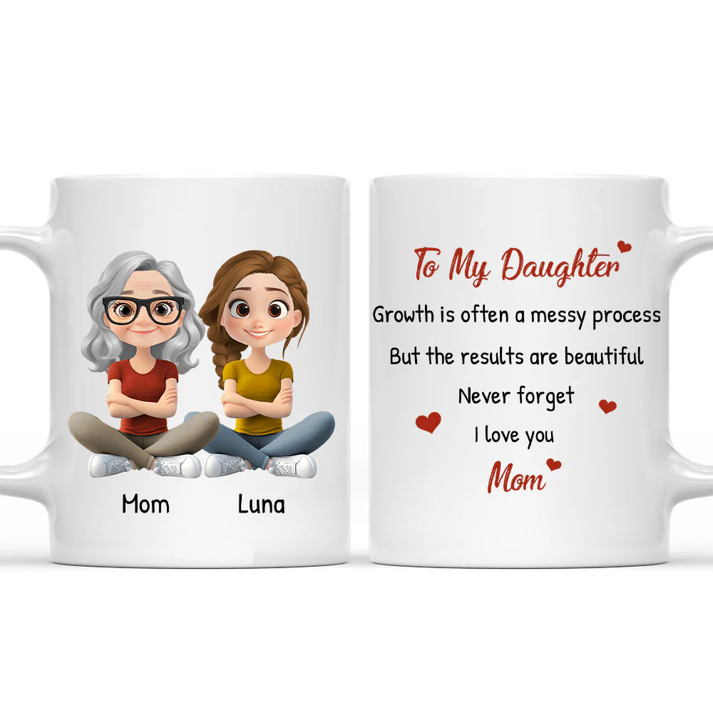 Never Forget I Love You Version 2 - Personalized Custom Coffee Mug